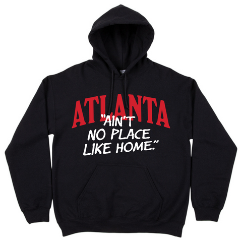 AIN'T NO PLACE LIKE HOME - LOGO HOODIE (BLACK/RED/WHITE)
