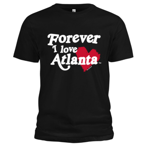 FORVER I LOVE ATLANTA - TEE (BLACK/RED/WHITE)