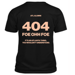 404 ATLANTA - TEE (BLACK/PEACH/WHITE)