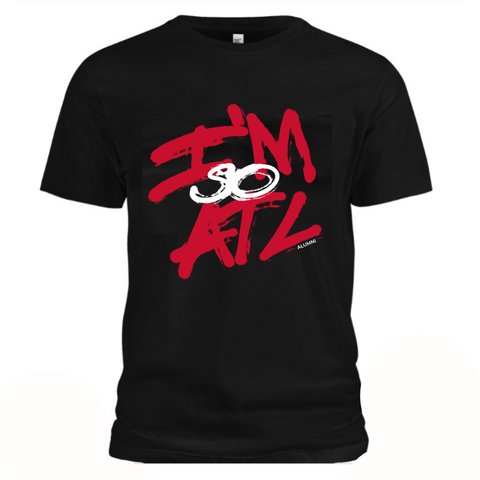 I'M SO ATL - TEE (BLACK/RED/WHITE)