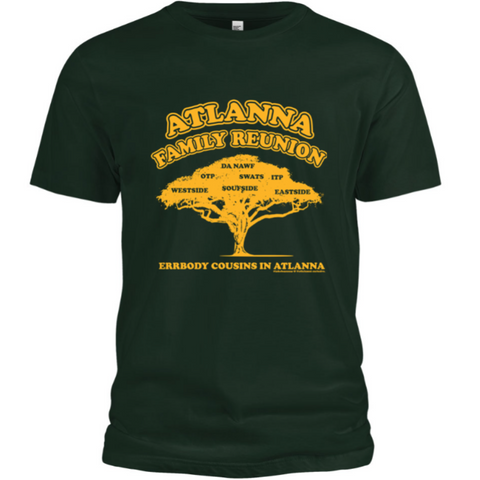ATLANNA FAMILY REUNION - TEE (FOREST/GOLD)
